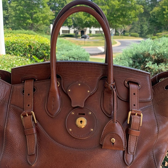 Vintage And The Original Ralph Lauren Collection Ricky 33 Calfskin Bag. - Picture 6 of 16